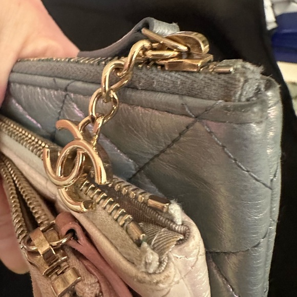 AMAZING π Chanel 3 Piece Detachable Metallic O case - Picture 11 of 16